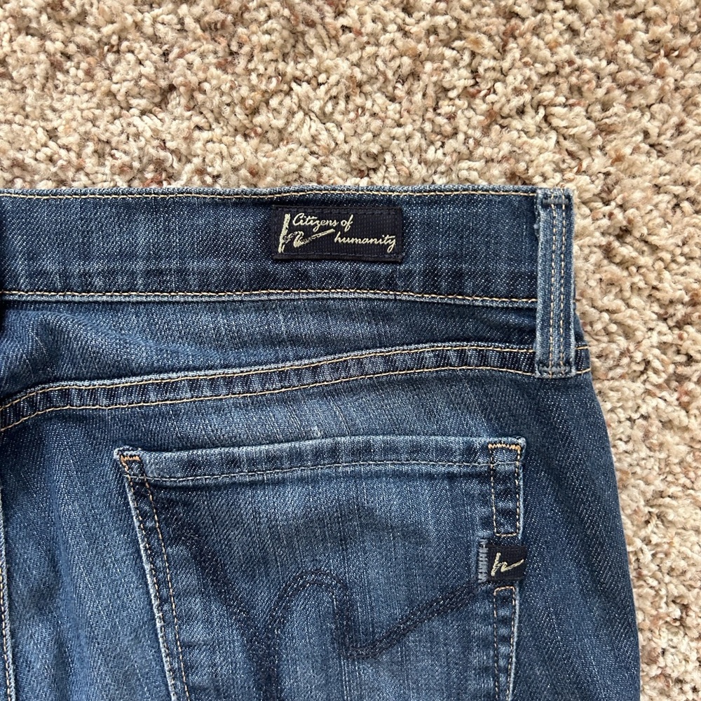 Citizens Of Humanity Amber High Rise Boot cut Deep Indigo Jeans - Picture 6 of 8